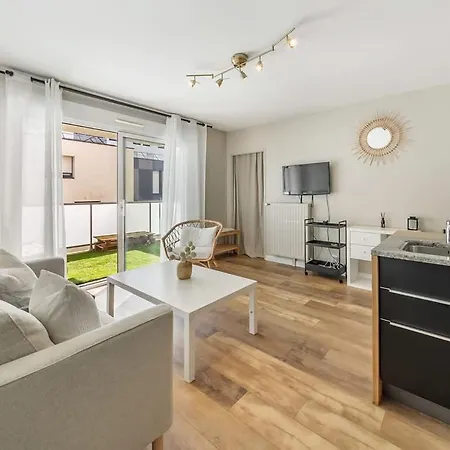 Апартаменты Vauban - Au Calme - Parking/terrasse Ренн